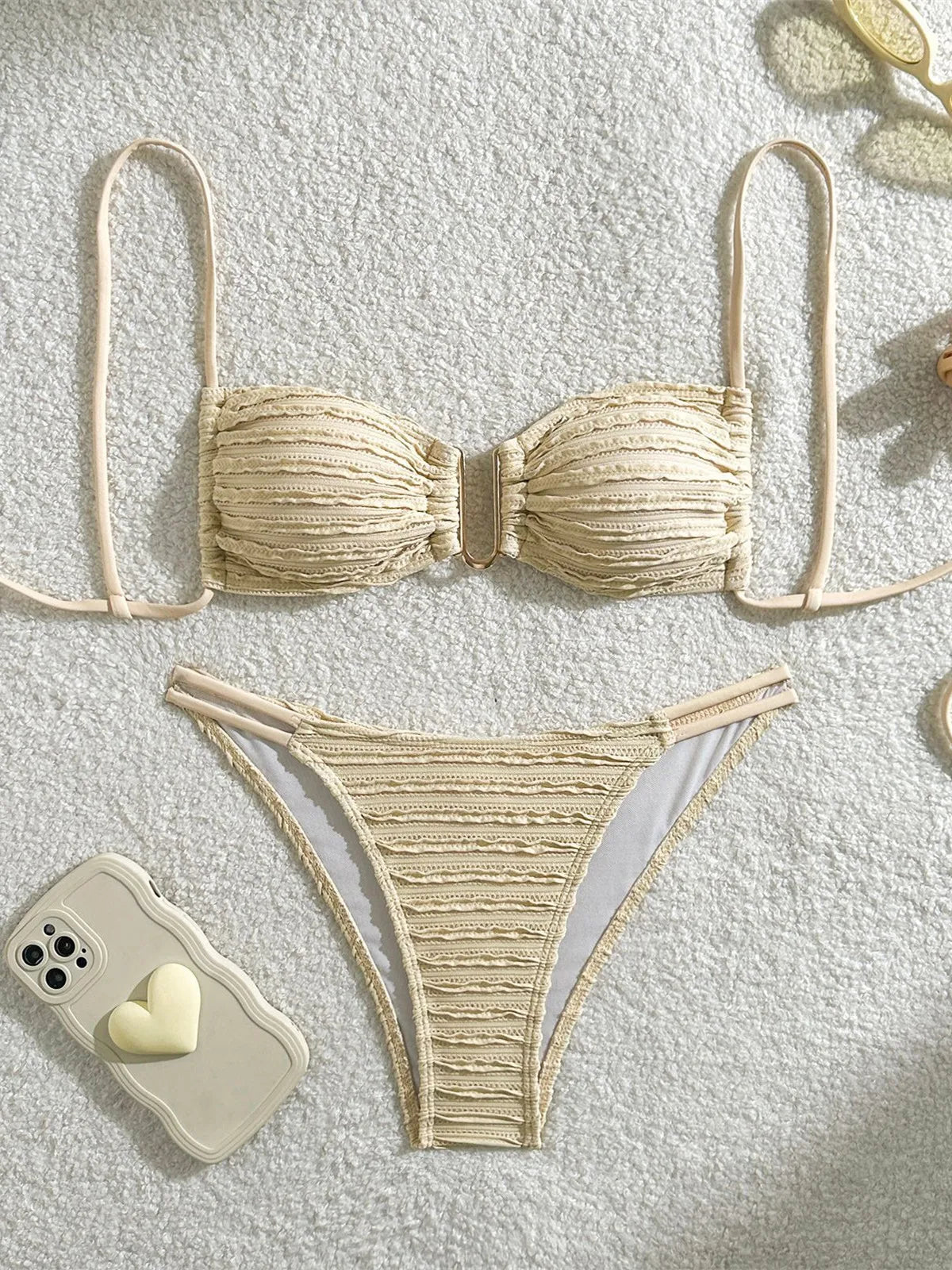 U Neck Bikinis Sets