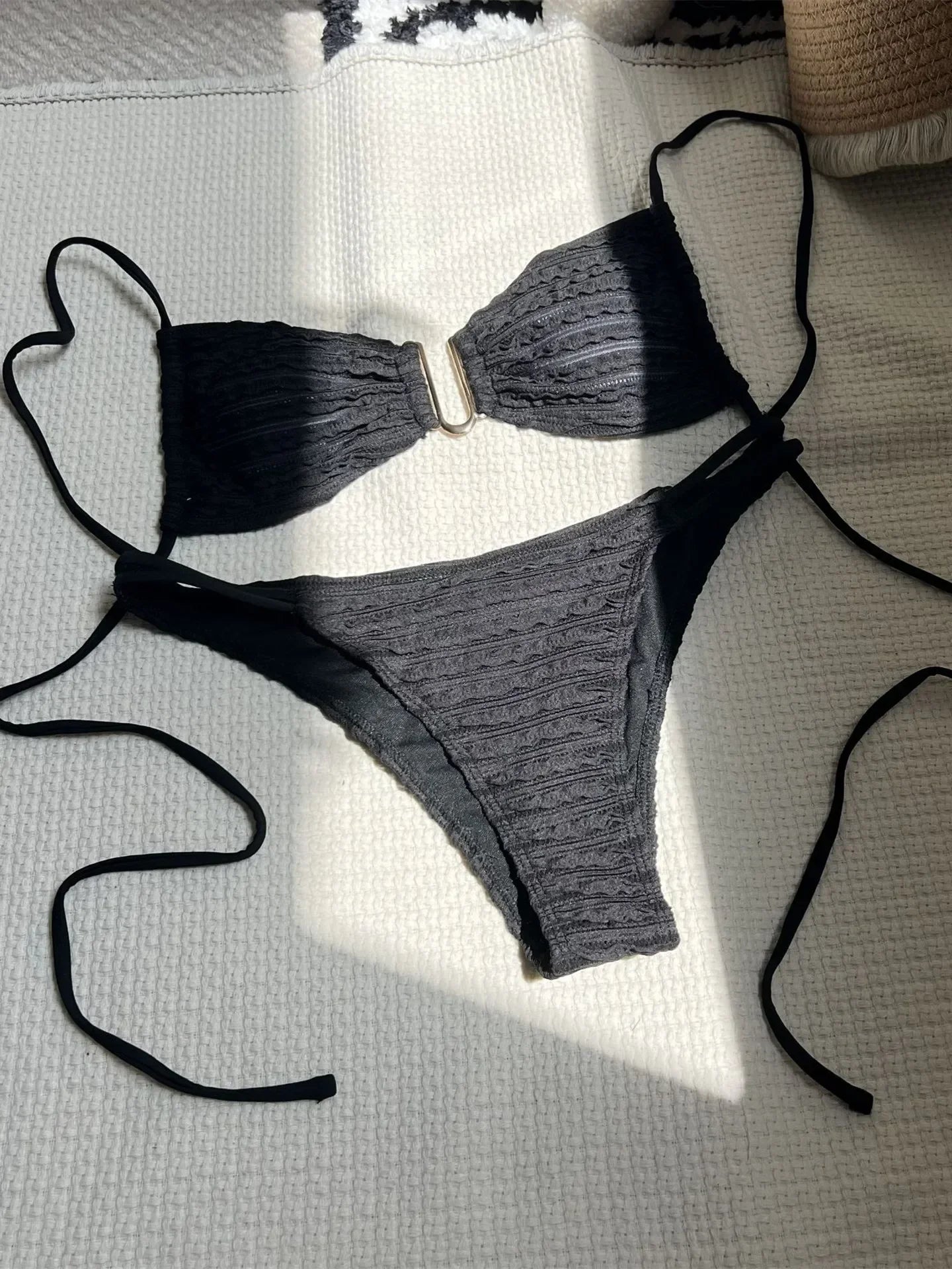 U Neck Bikinis Sets