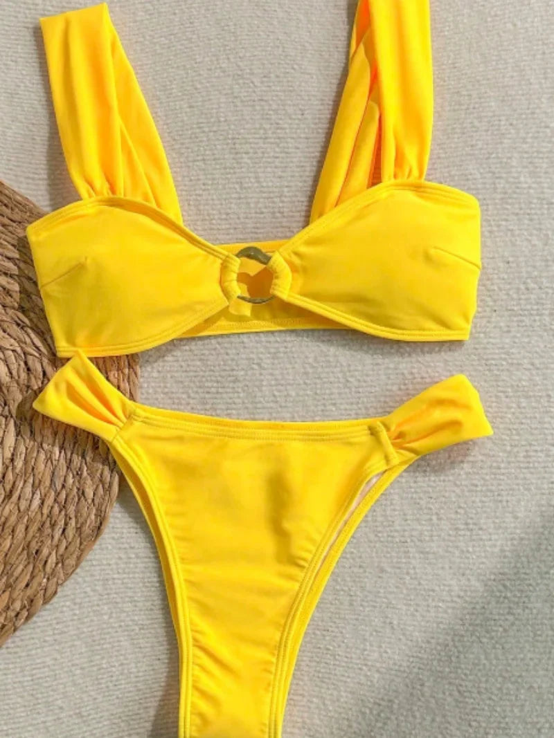 Yellow Bikini Set