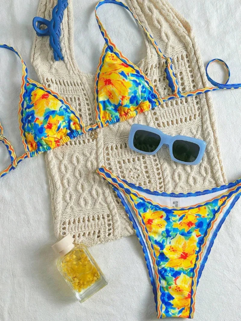Yellow Bikini Set