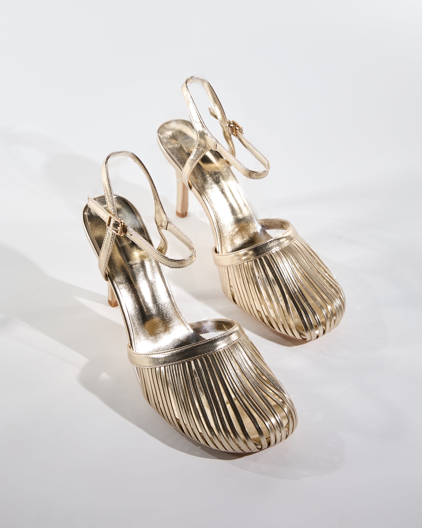 Shiori Cage Strap Heels