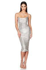 Elena Sequins Elegant Midi