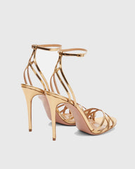 Tamara Metallic Chiasma Strap Sandals
