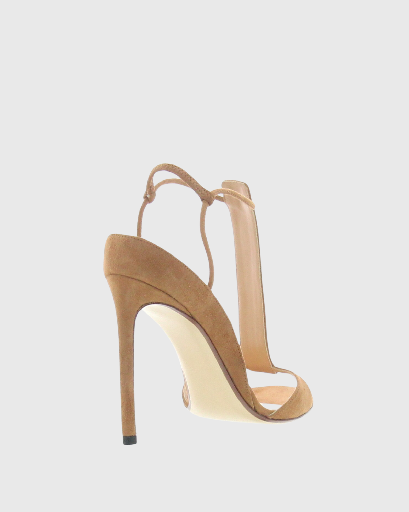 Teofila T Strap Suede Sandals In Brown