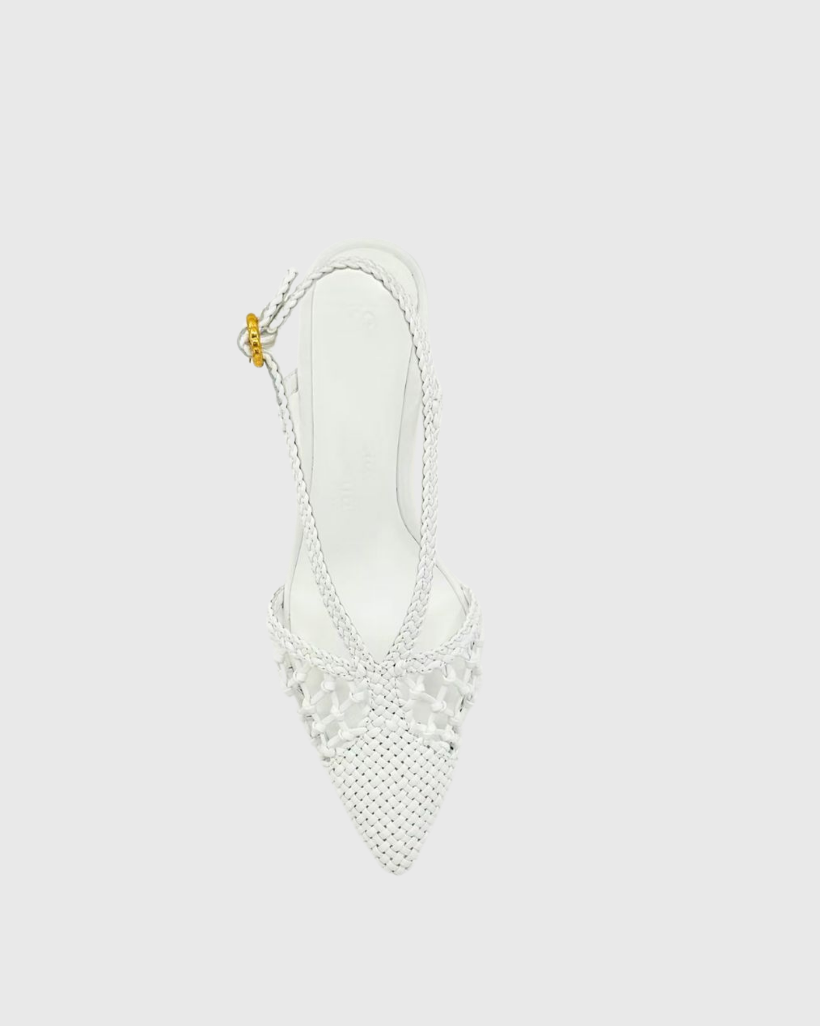 Tilda Woven Fishnet Slingback Pumps