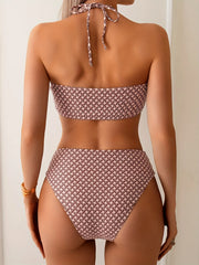 Vintage High Waist Bikini Set