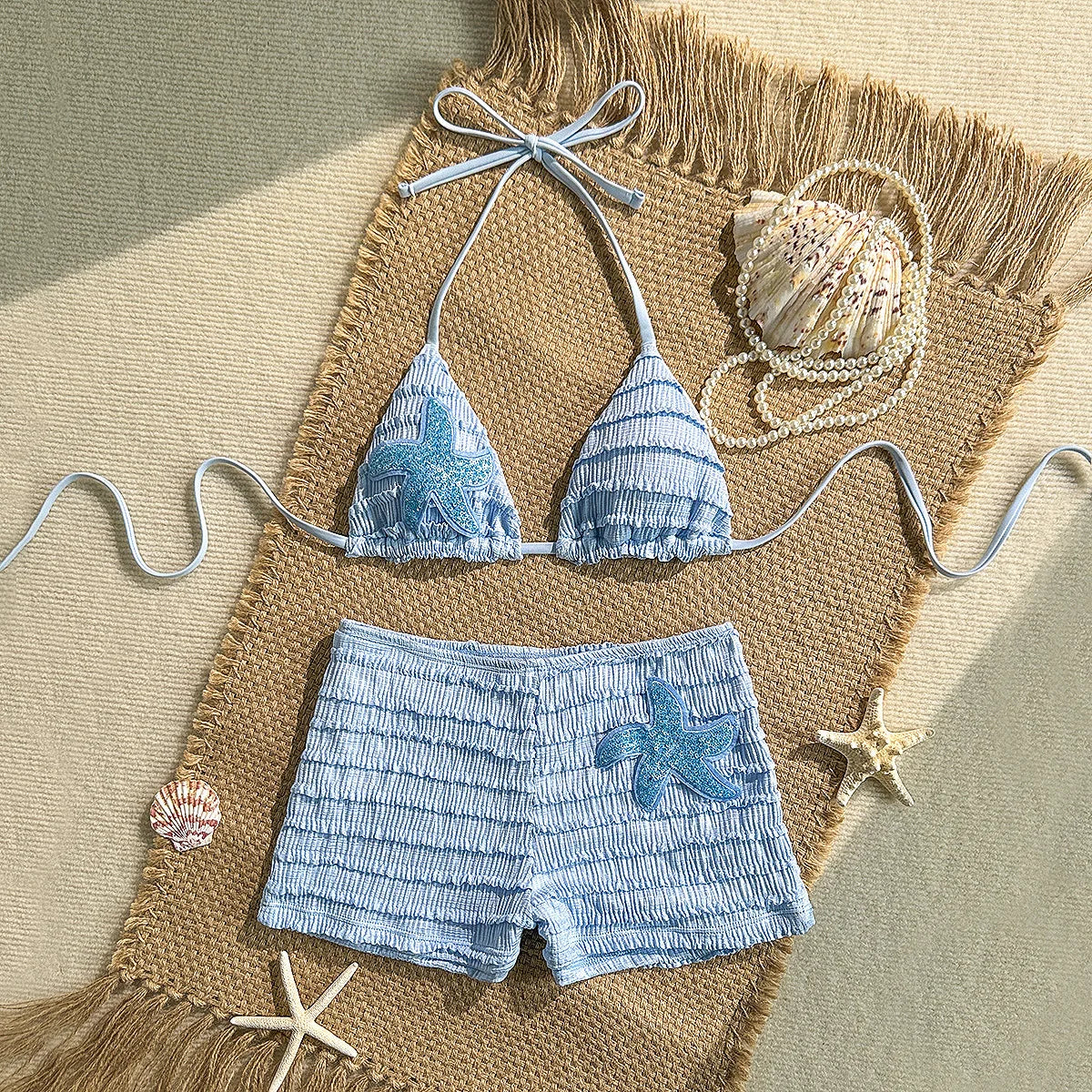 Vintage Two Piece Bikini Set