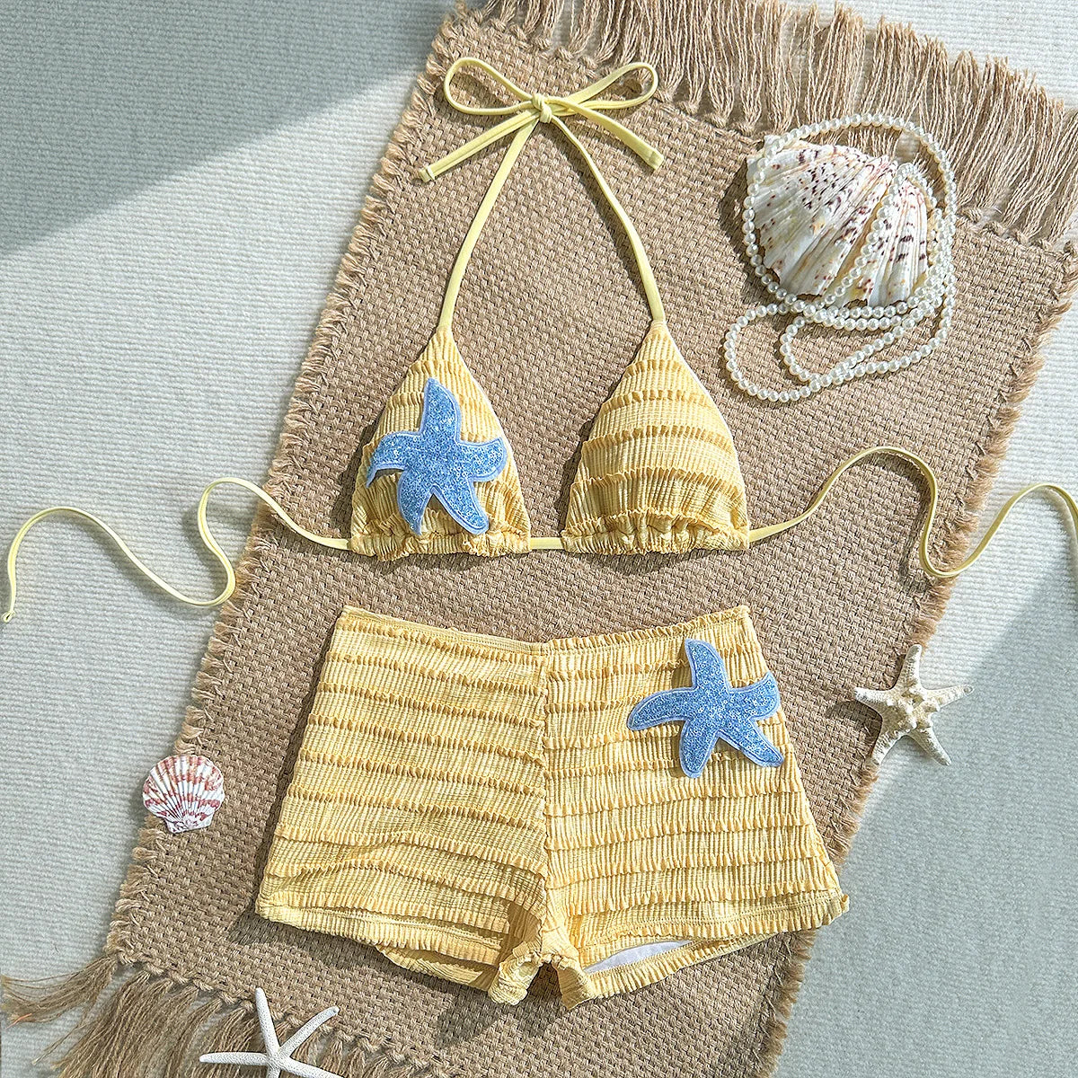 Vintage Two Piece Bikini Set