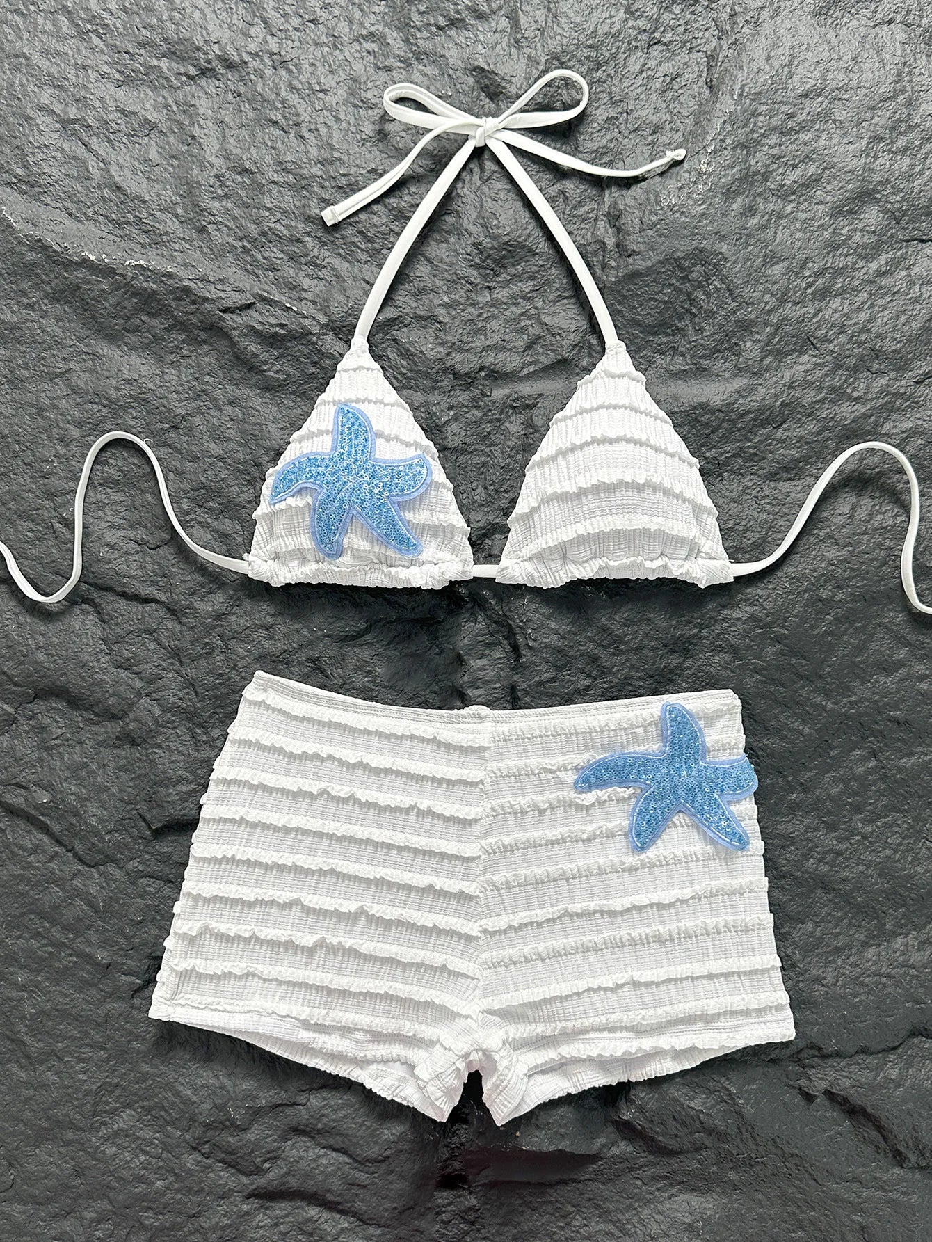 Vintage Two Piece Bikini Set