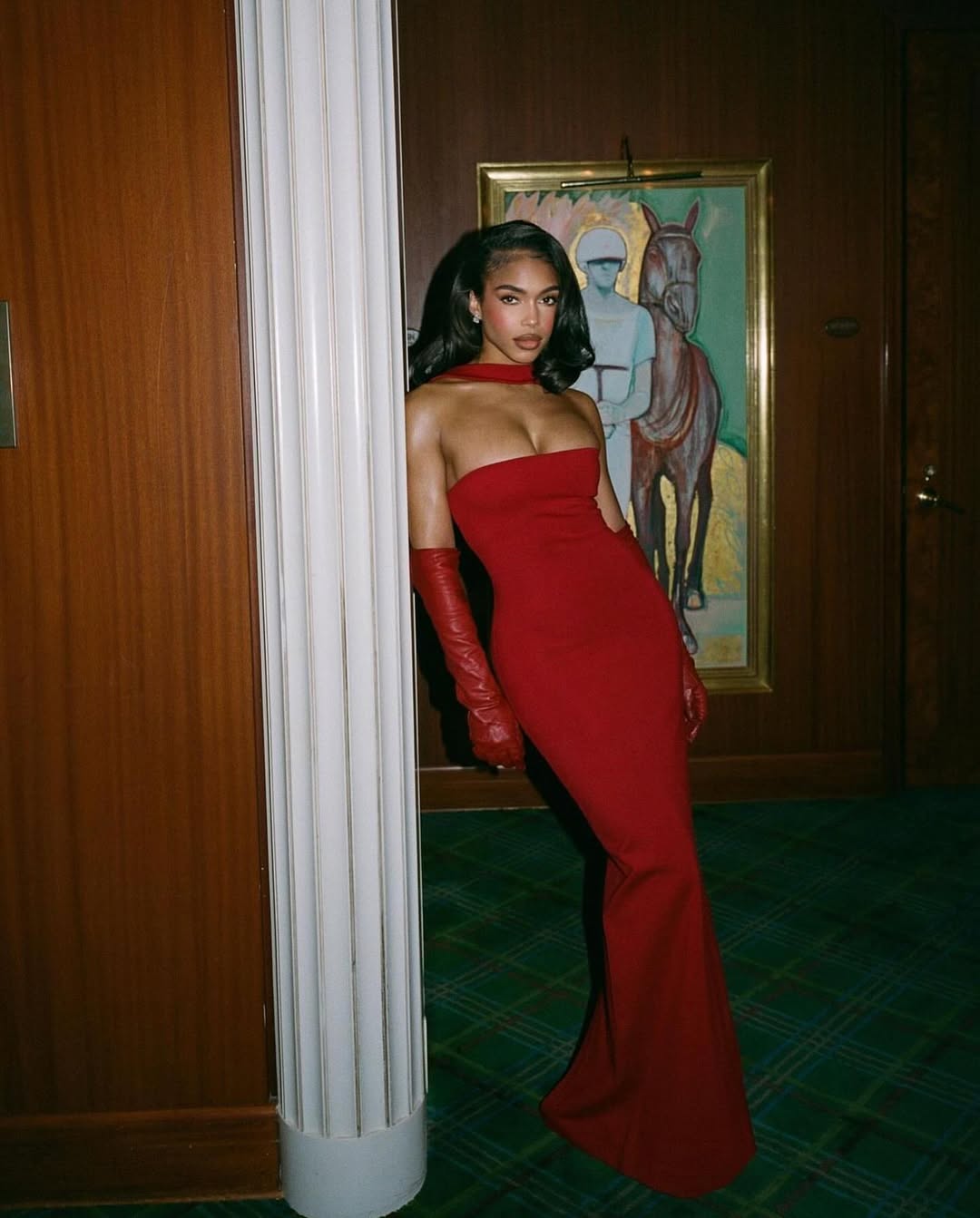 Allure Halter Backless Maxi Dress