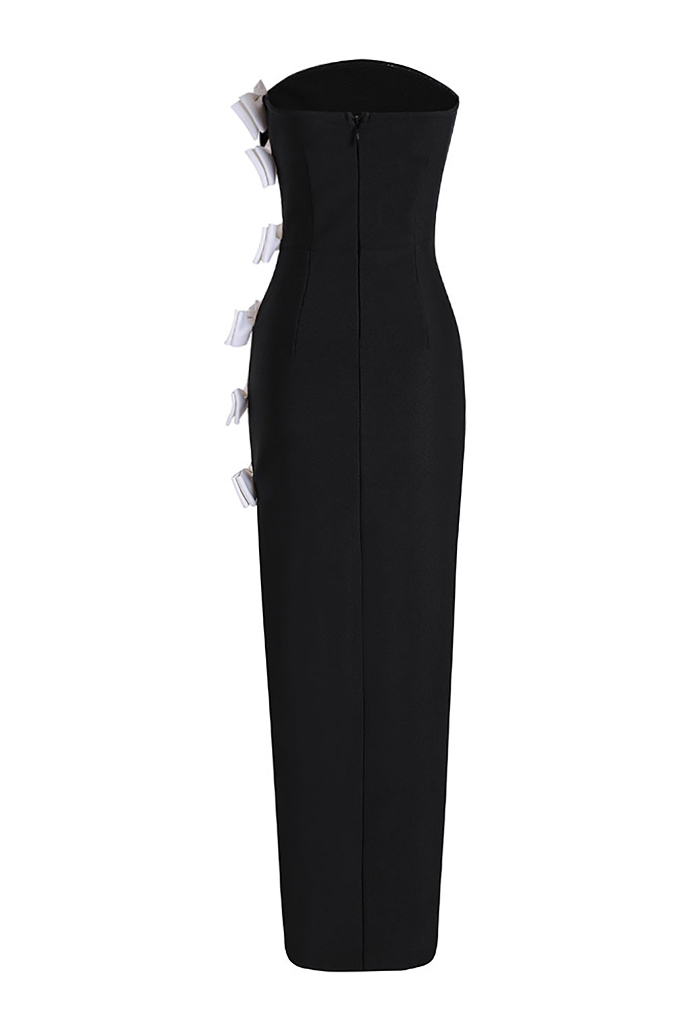 Alyia Cutout Bandage Black Elite Dress