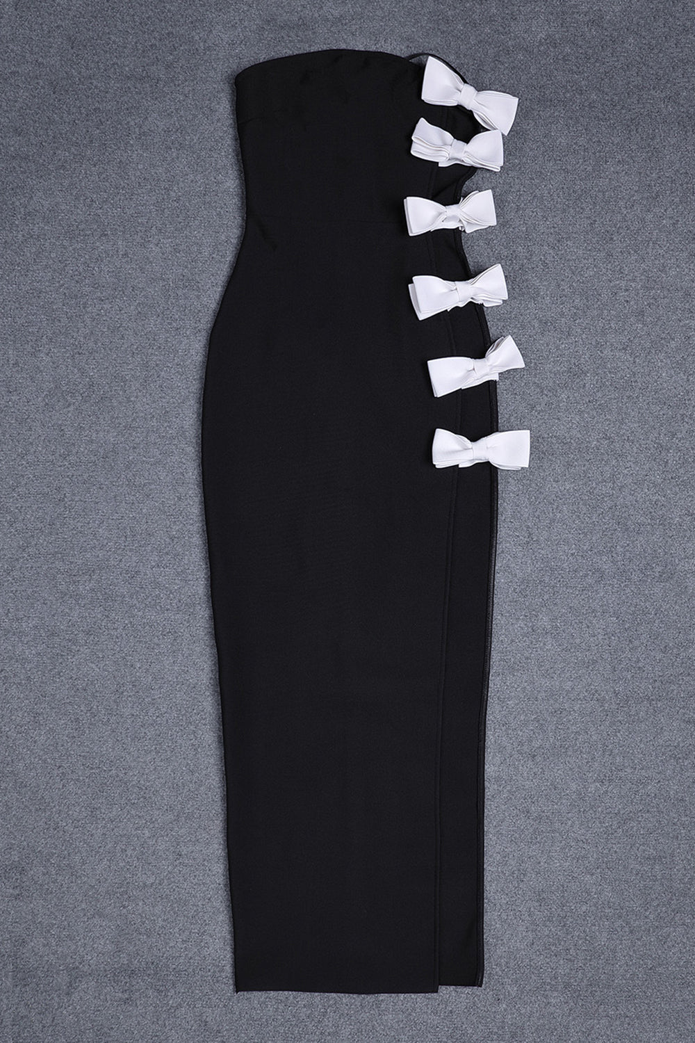 Alyia Cutout Bandage Black Elite Dress