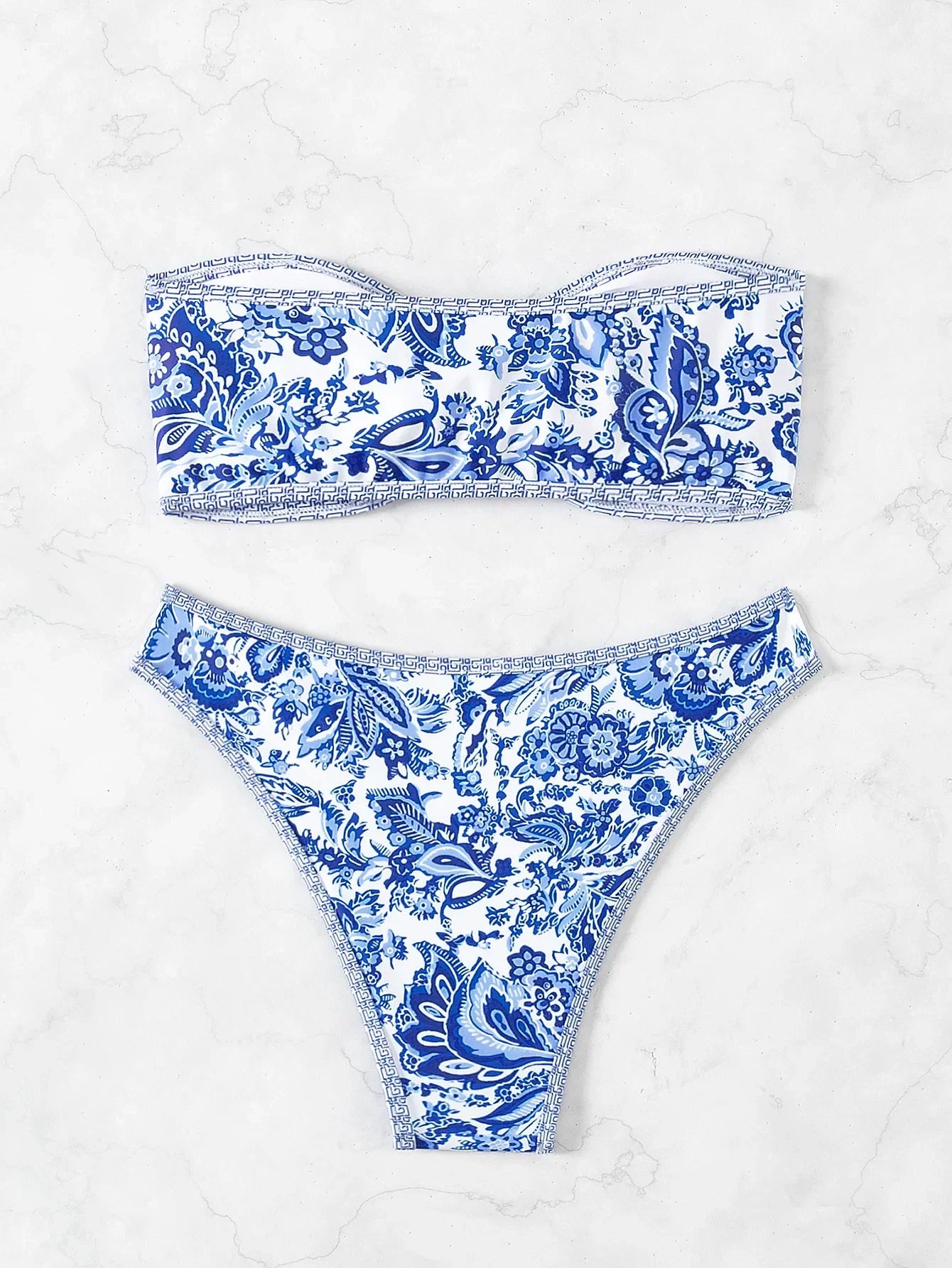 Strapless Bikini Set