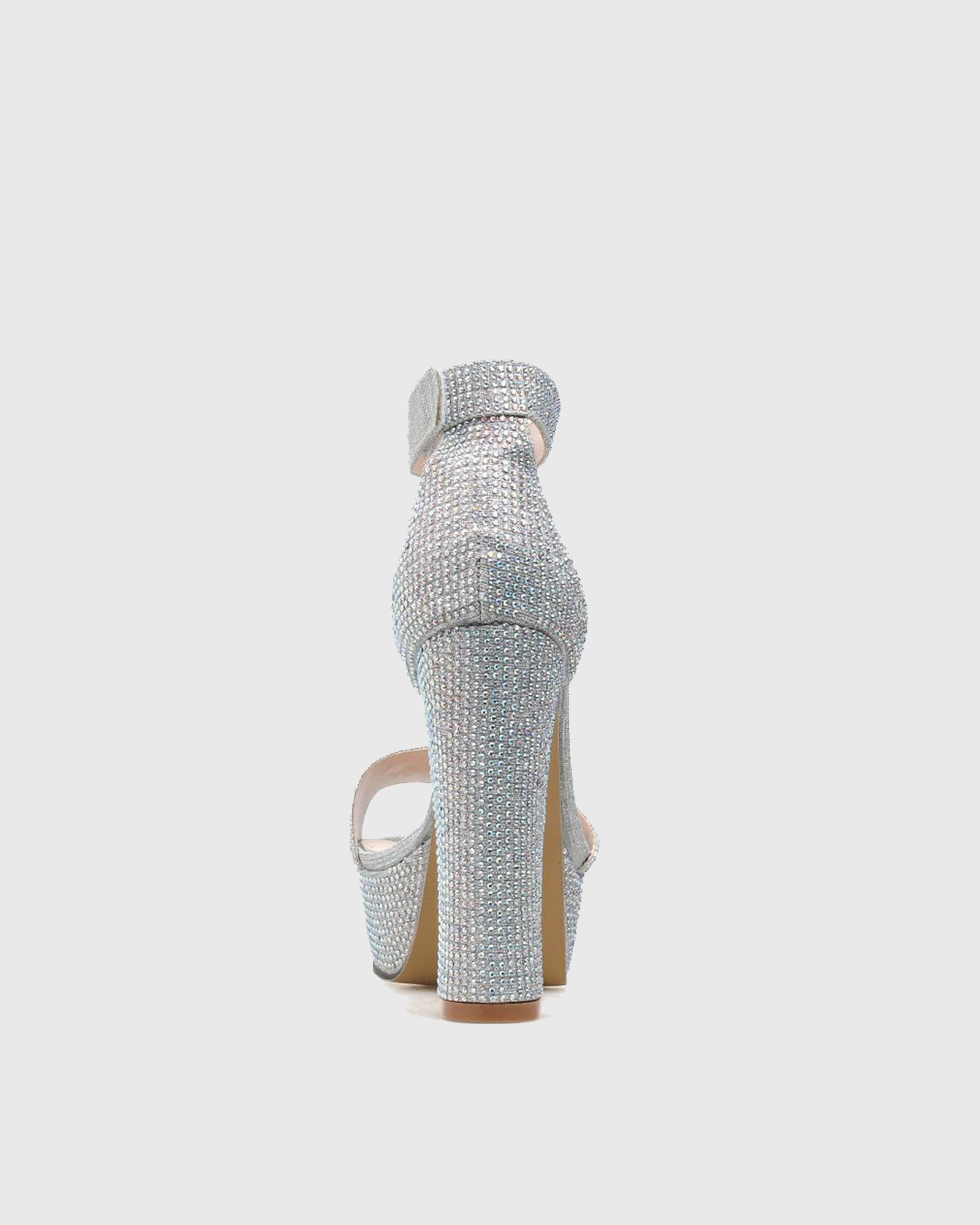 Xiu Rhinestone Strap Platform Sandals