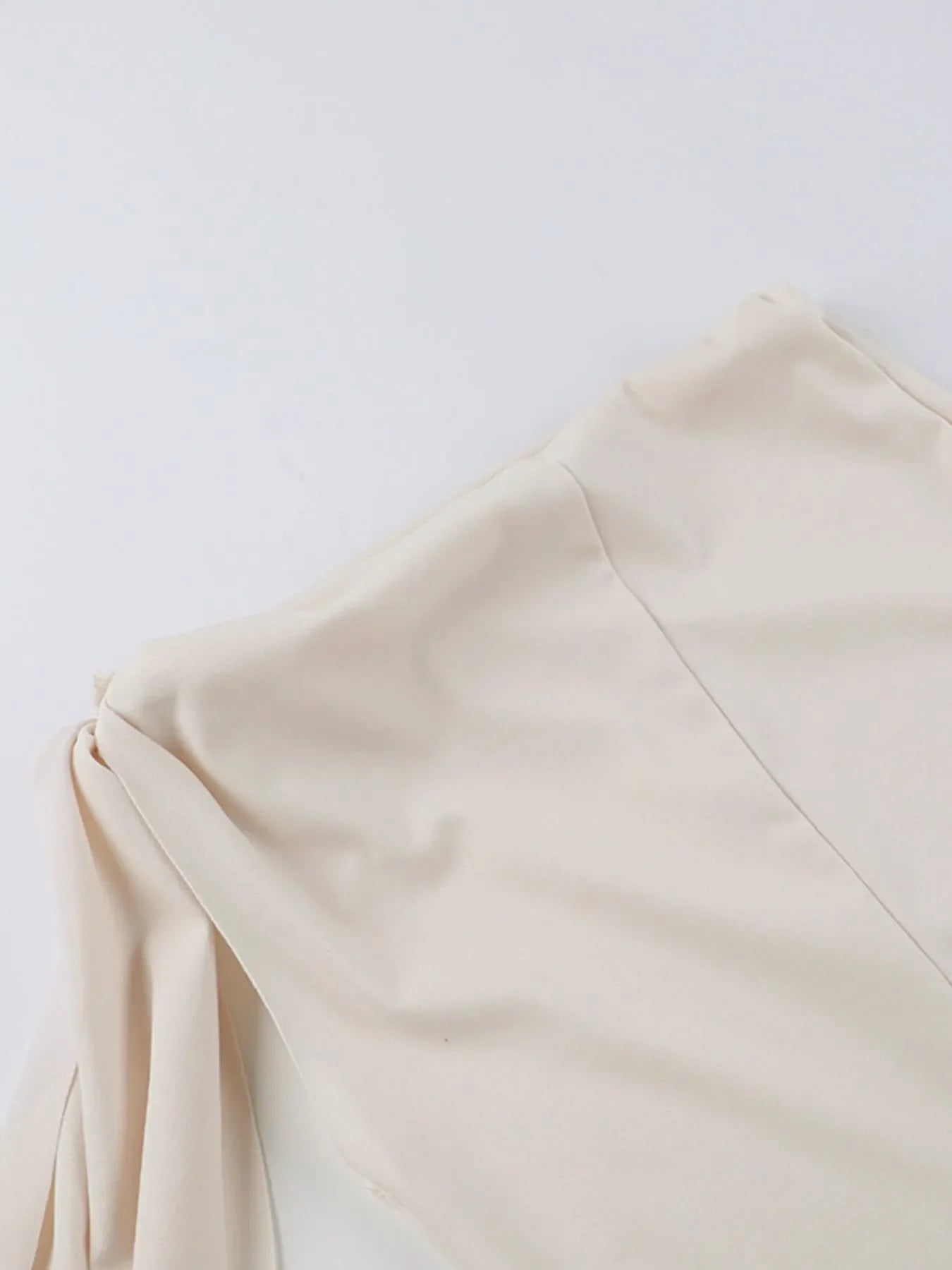 Asymmetrical Tied Sleeveless Maxi Dress