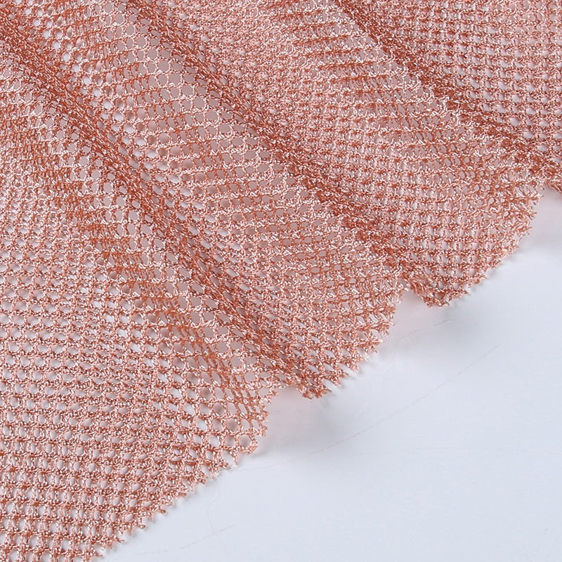 Mesh Feather Party Dress