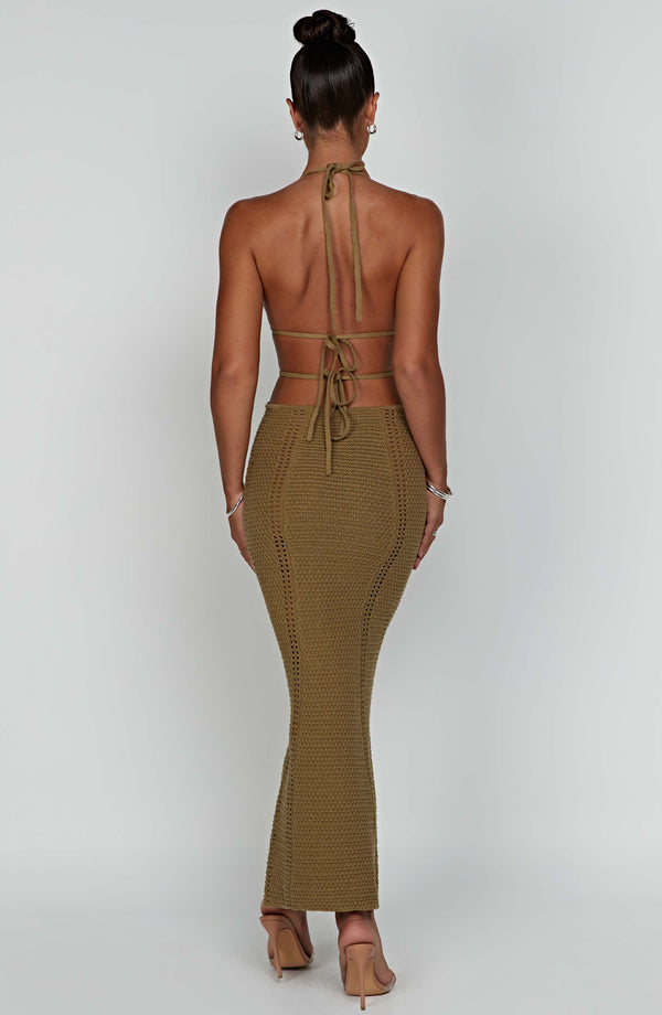 Selly Knitted Summer Cutout Dress