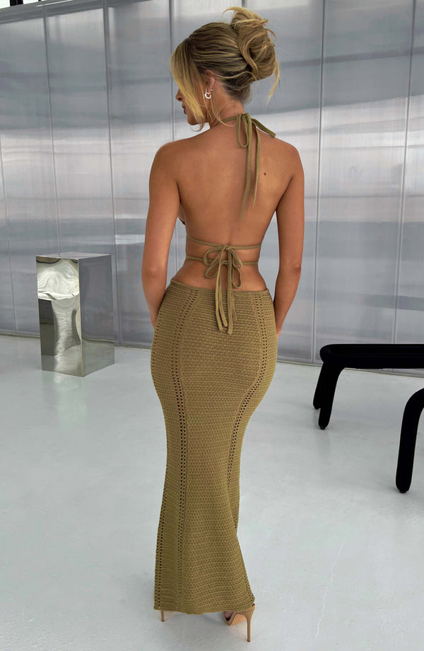 Selly Knitted Summer Cutout Dress