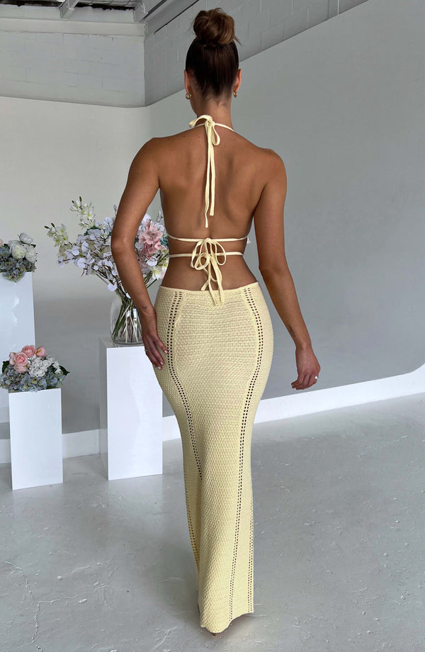 Selly Knitted Summer Cutout Dress