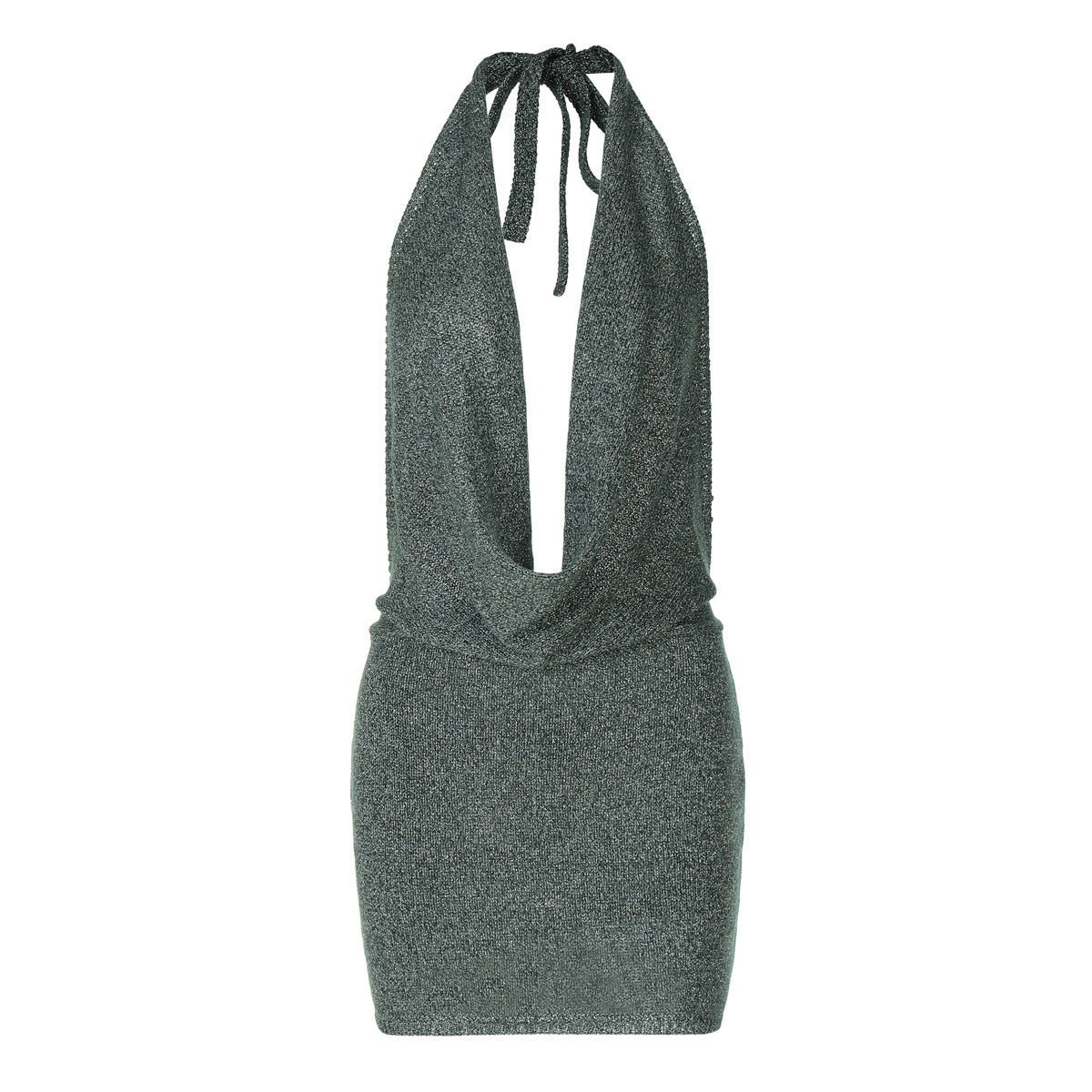 CHIC METALLIC MINI DRESS-SHINE BOLDLY