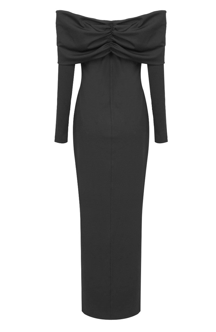 Allure Strapless Elegant Maxi Dress