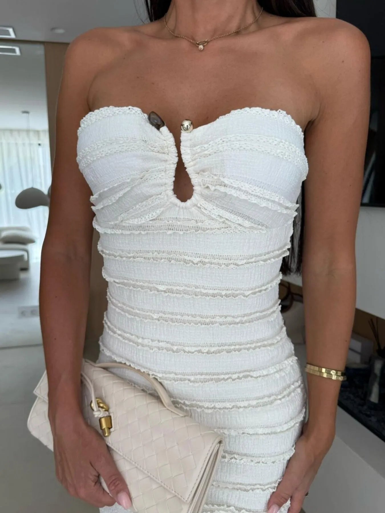 Sweetheart Neck Tube Maxi Dress