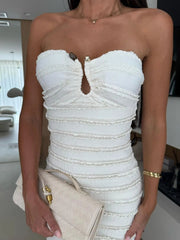 Sweetheart Neck Tube Maxi Dress