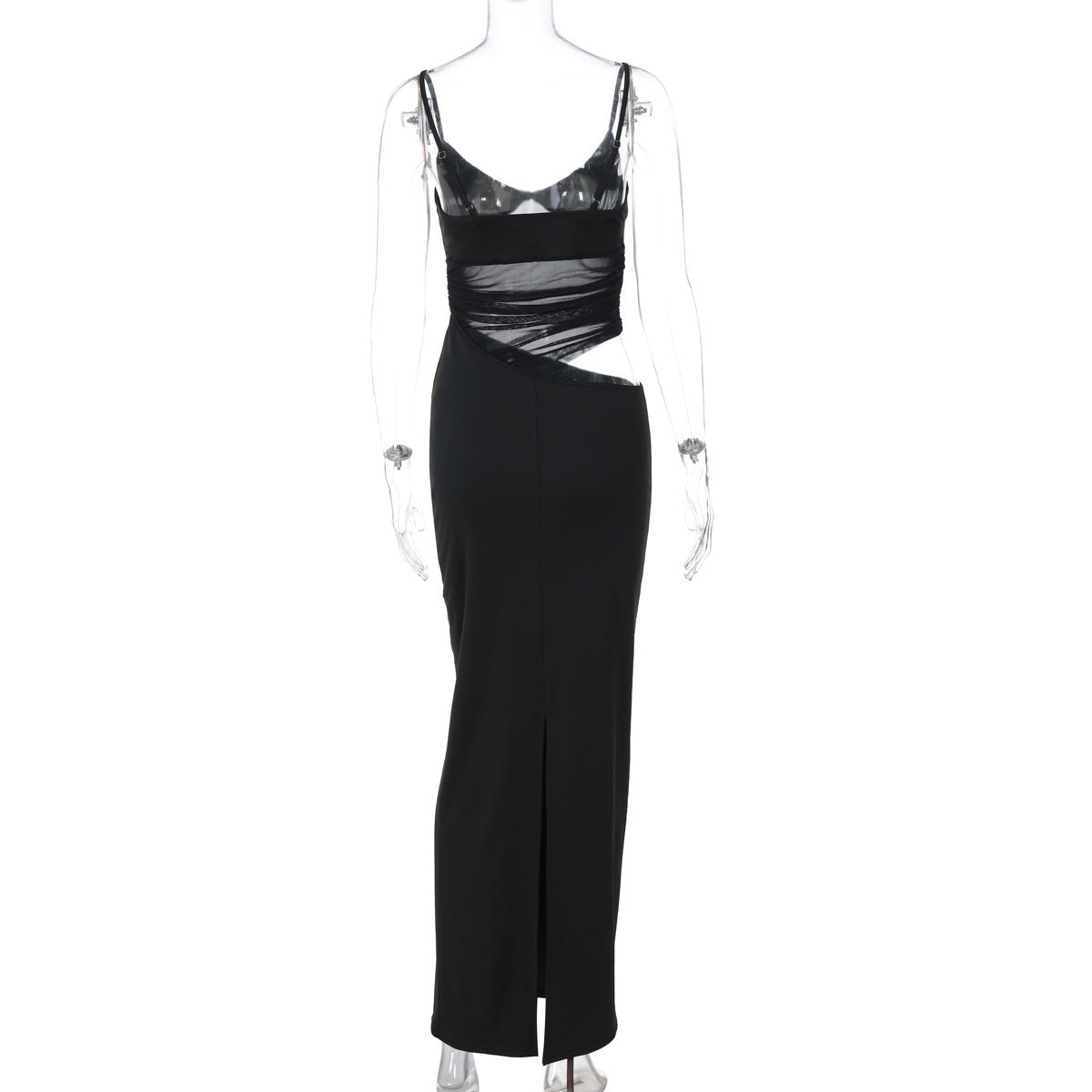 TARA MAXI DRESS-BLACK