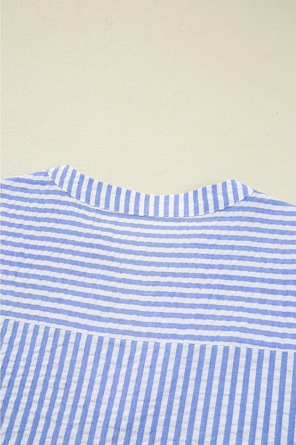 Stripe Tiered Shift Dress with Pockets