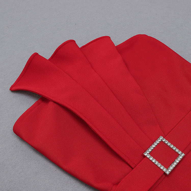 Chic Celeb High End Split Dress