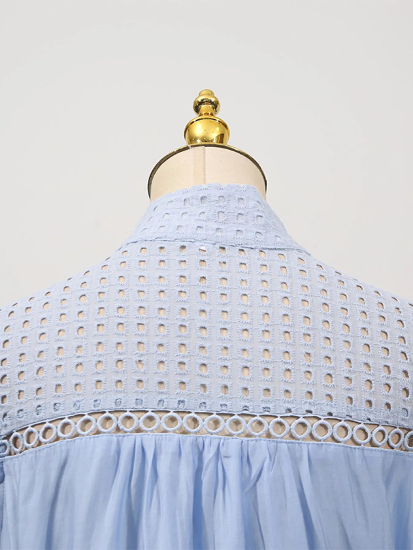 Hollow Out Sleeveless Midi Dress