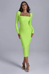 Fella Elegant Slim-fit Bandage Dress
