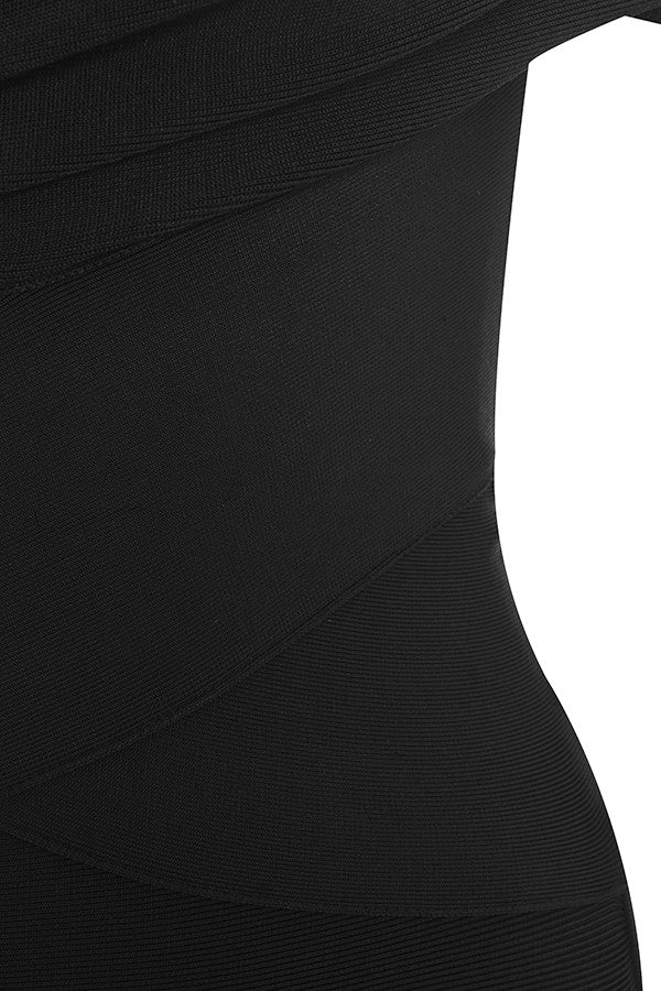 MEIGA OFF SHOULDER BANDAGE DRESS