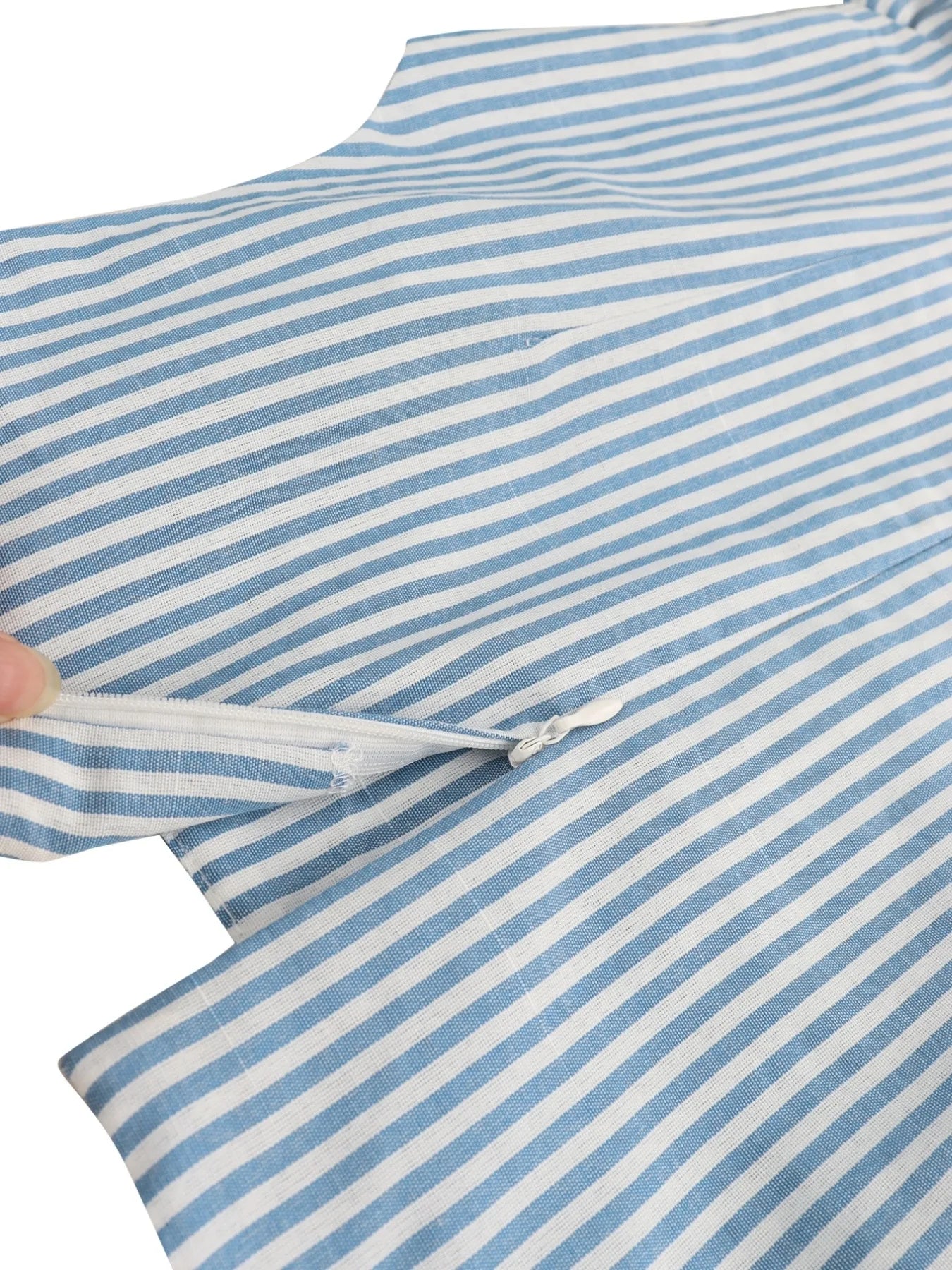 Sleeveless Striped Midi Dress