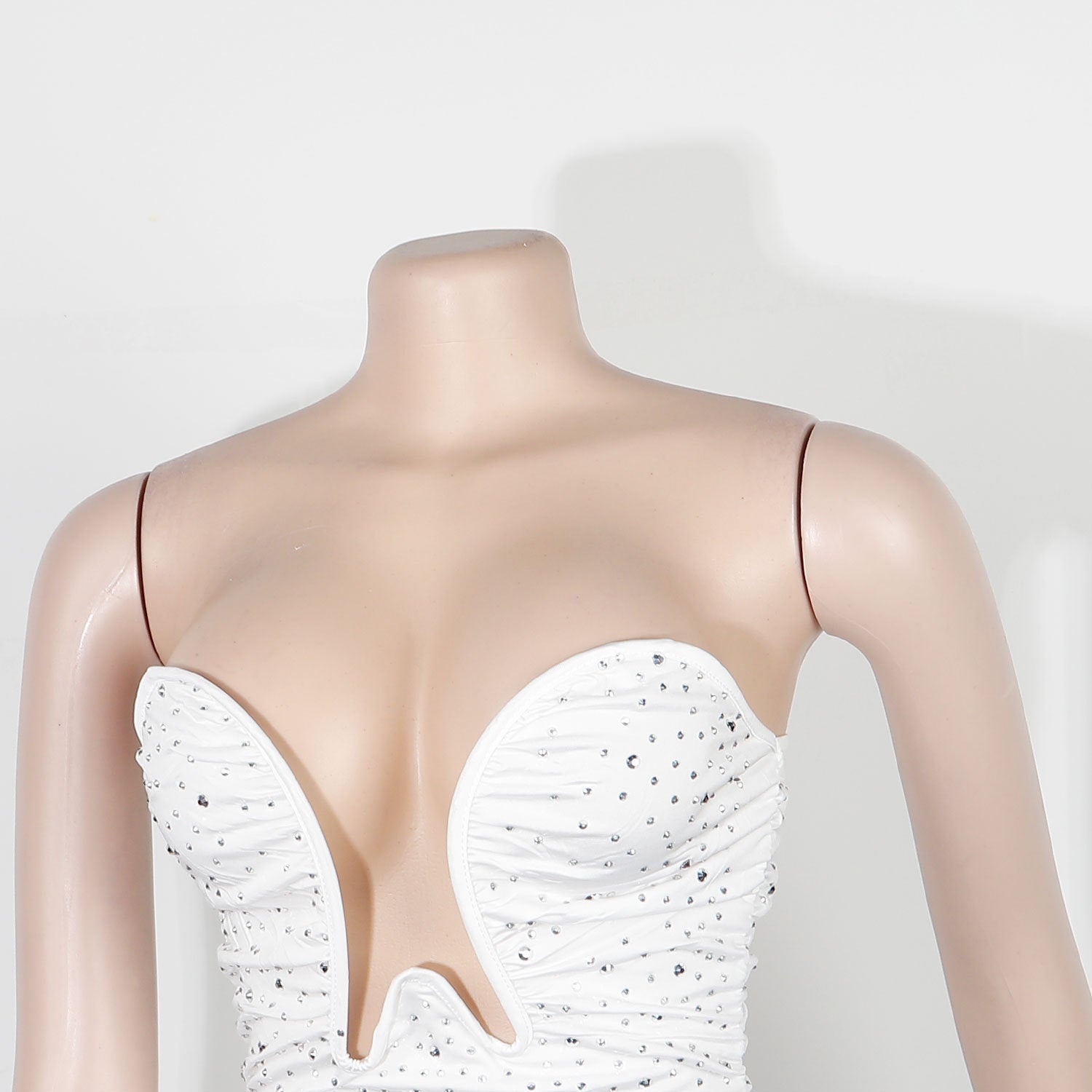 Wrap Chest Hot Diamond Dress