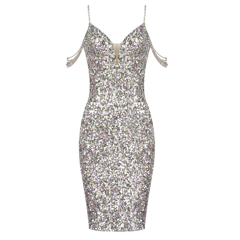 Alika Sequin Mini Dress