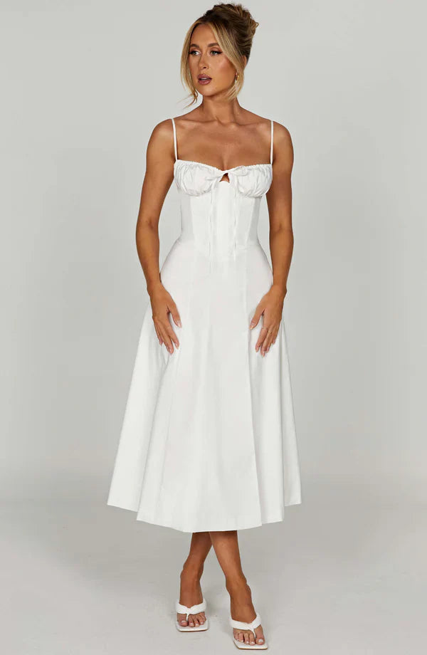 Alyia Corset Spaghetti Straps Dress