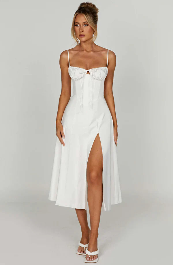 Alyia Corset Spaghetti Straps Dress