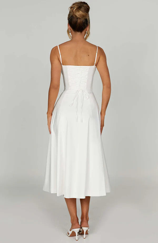 Alyia Corset Spaghetti Straps Dress
