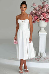 Alyia Corset Spaghetti Straps Dress