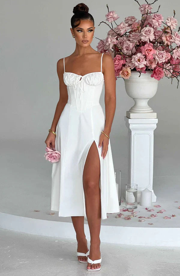 Alyia Corset Spaghetti Straps Dress