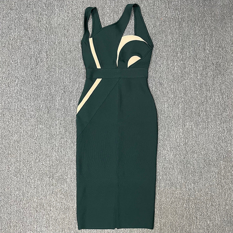 Alyia Mesh Bandage Dress