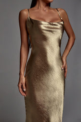 Chic Elegant Satin Diva Dress