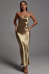 Chic Elegant Satin Diva Dress
