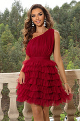 Athe One-Shoulder Sleeveless Dress
