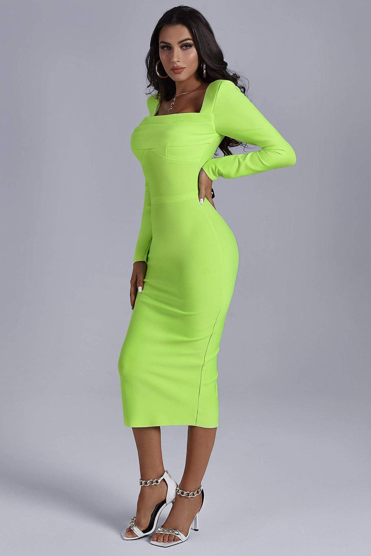 Fella Elegant Slim-fit Bandage Dress