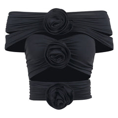 Hollow Off-shoulder Top