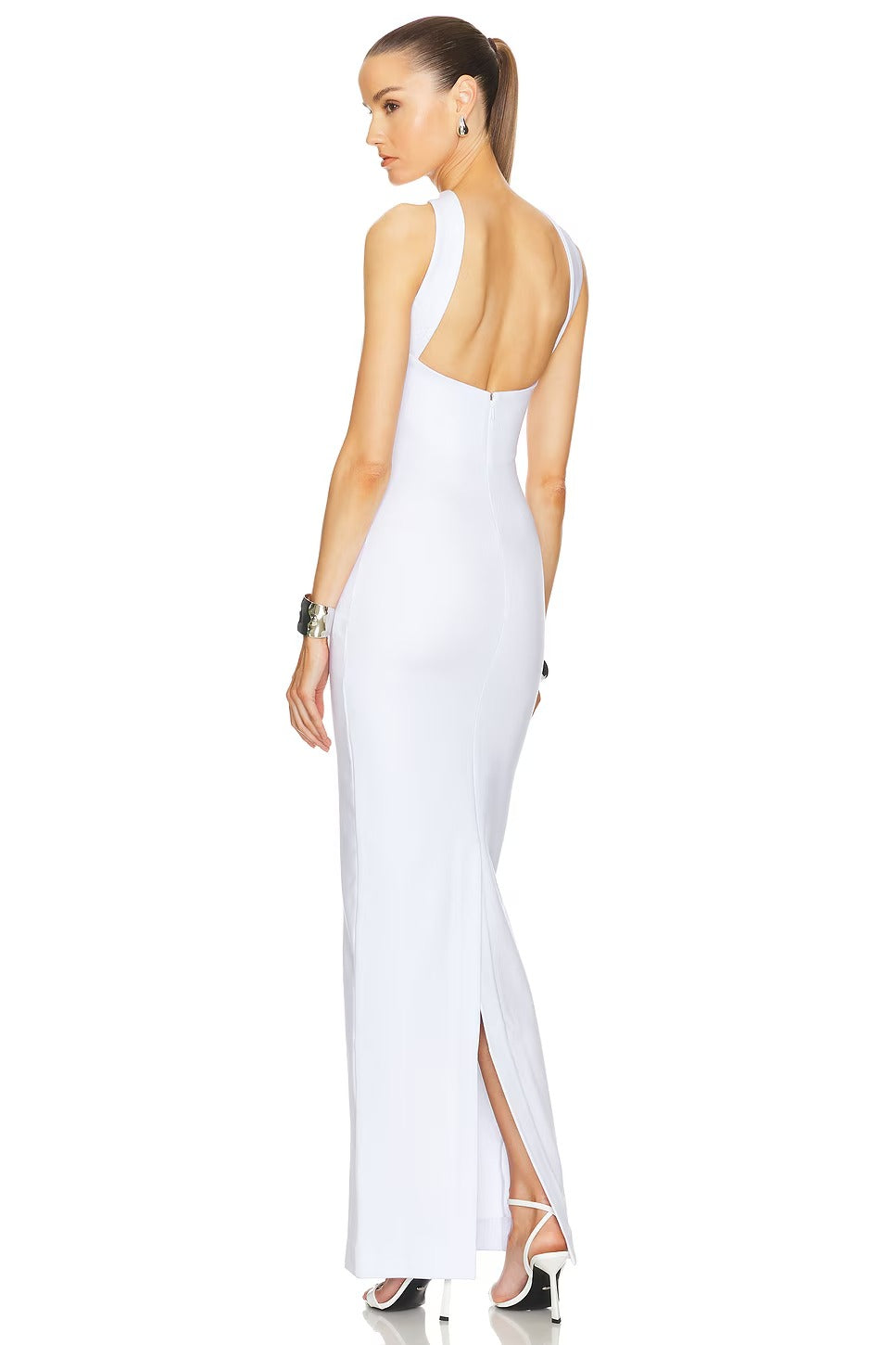 Allure Halter Backless Maxi Dress