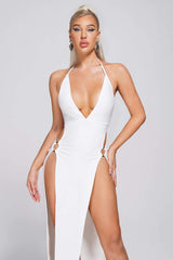 Kelio Slit Midi Bandage Dress