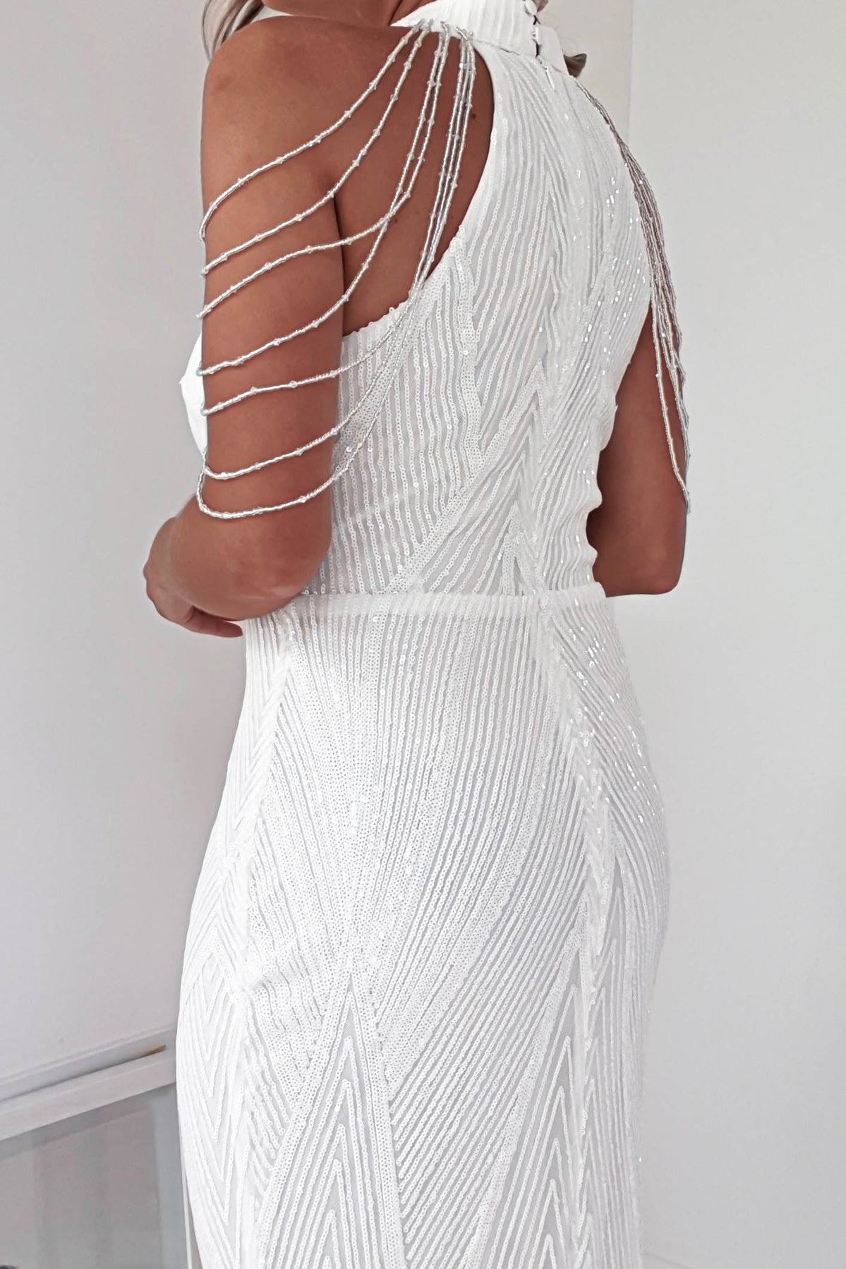 Victoria Sequined Prom Dress